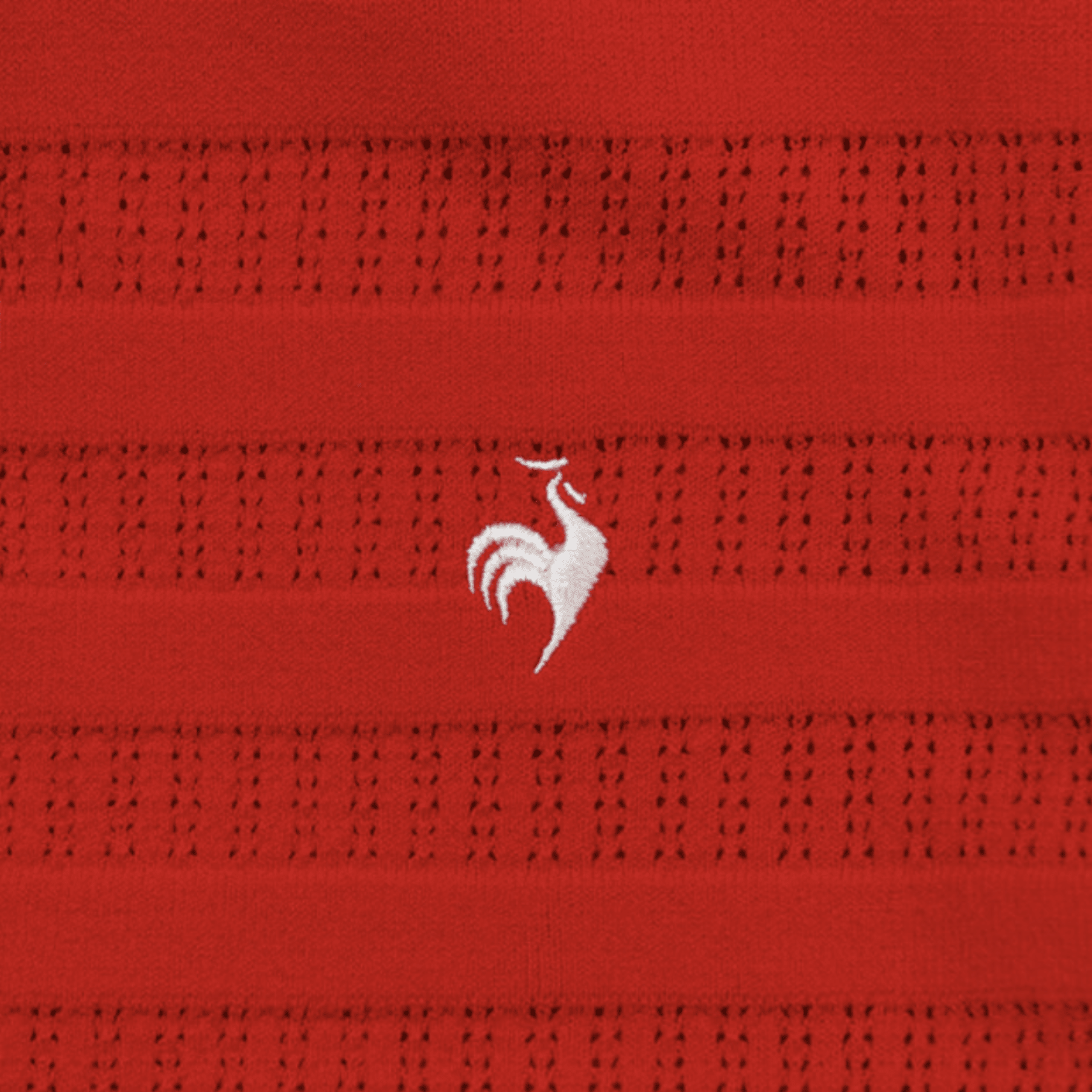 Women's Contrast Collar Polo - Red - Erthe Golf