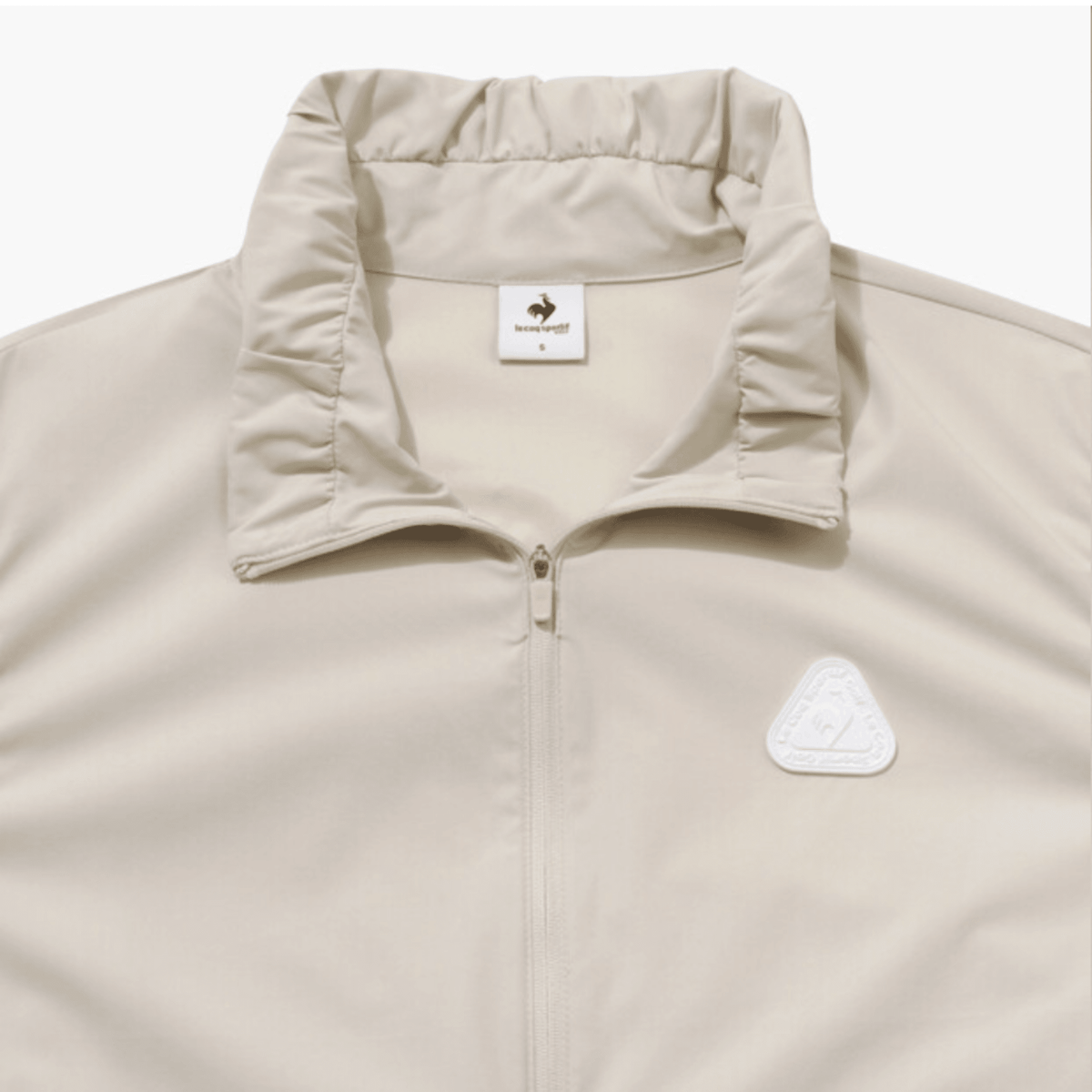 Women's Rooster Woven Stretch Vest - Beige - Erthe Golf