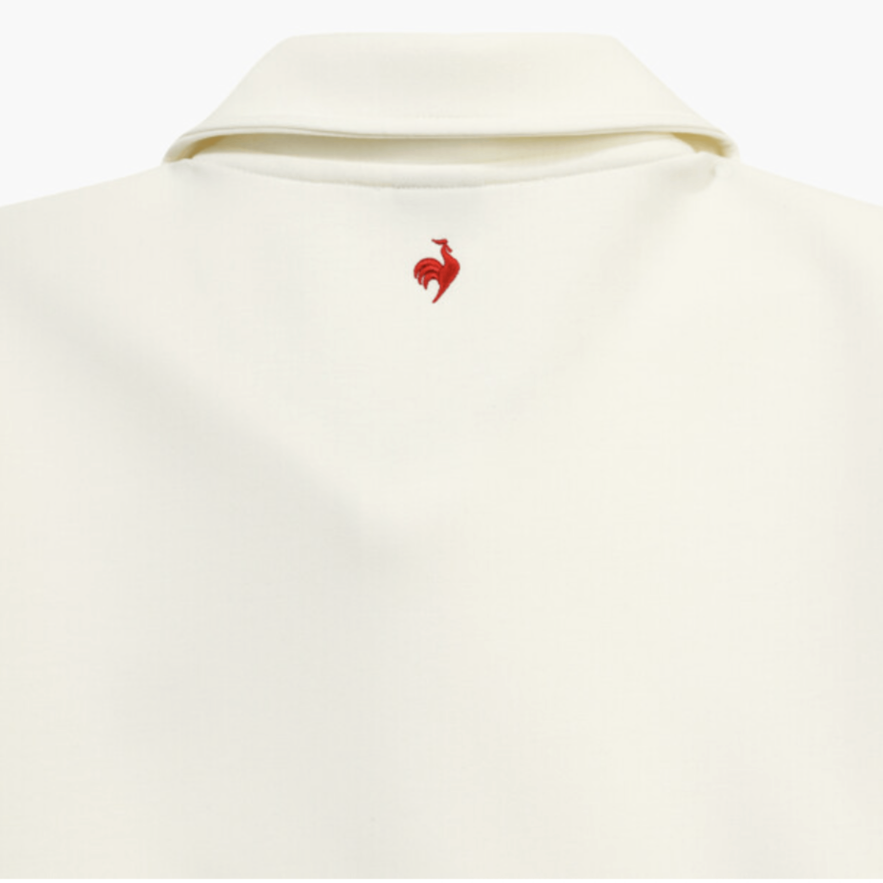 Women's Neoprene Half Zip Pullover - White - Erthe Golf