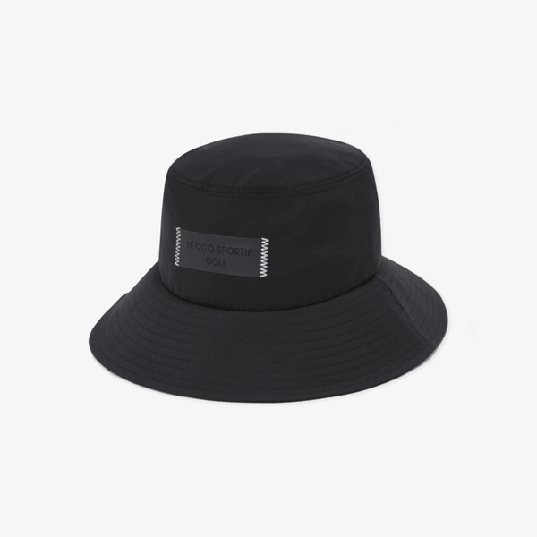 Le Coq Sportif Men's Essential Bucket Hat - Black | Erthe Golf