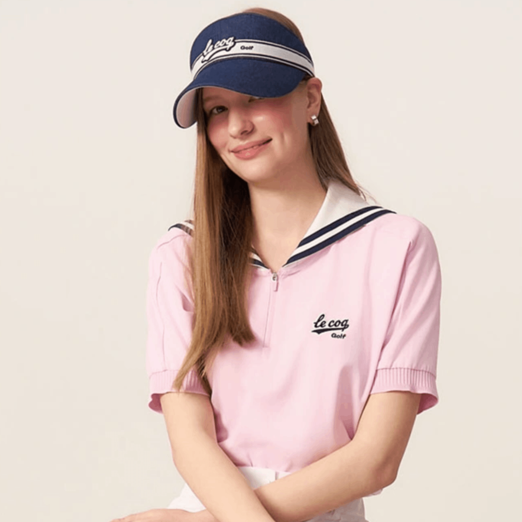 Women's Denim Visor - Navy - Erthe Golf