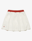 Women's Neoprene Banding Skirt - White - Erthe Golf