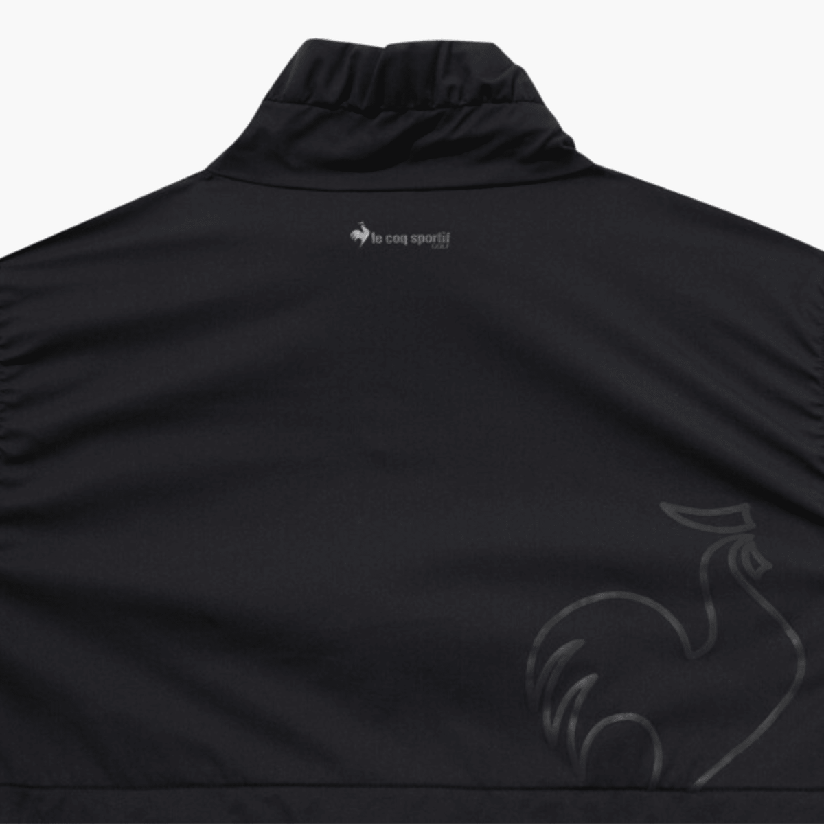 Women's Rooster Woven Stretch Vest - Black - Erthe Golf