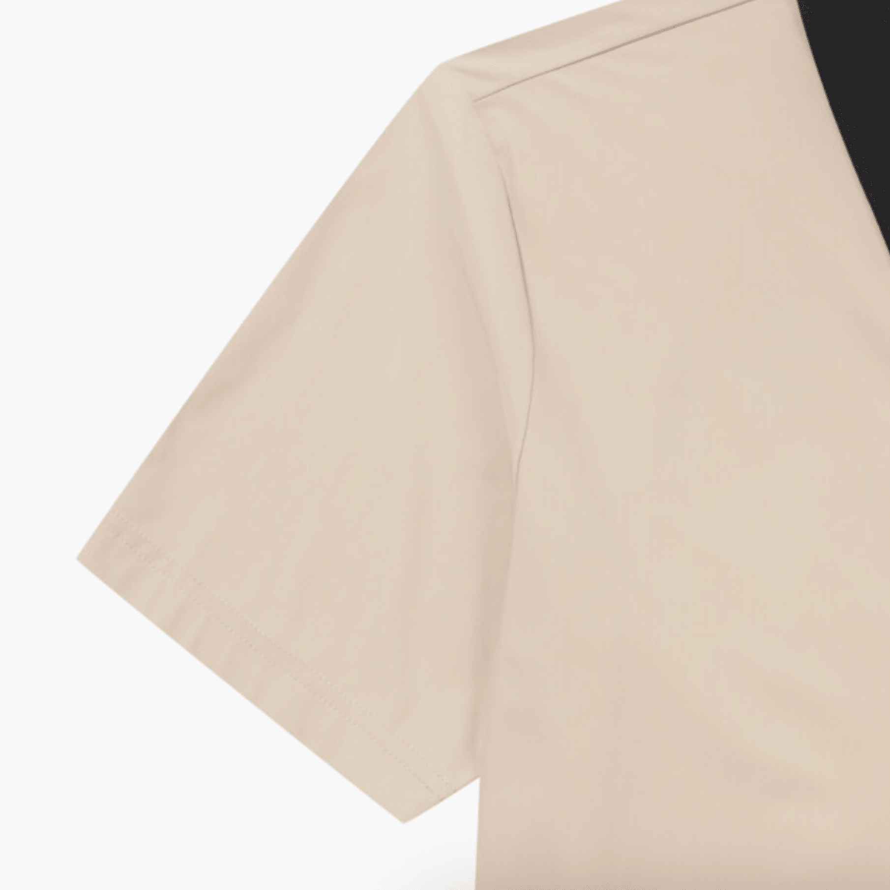 Men's Contrast Collar Polo - Beige - Erthe Golf