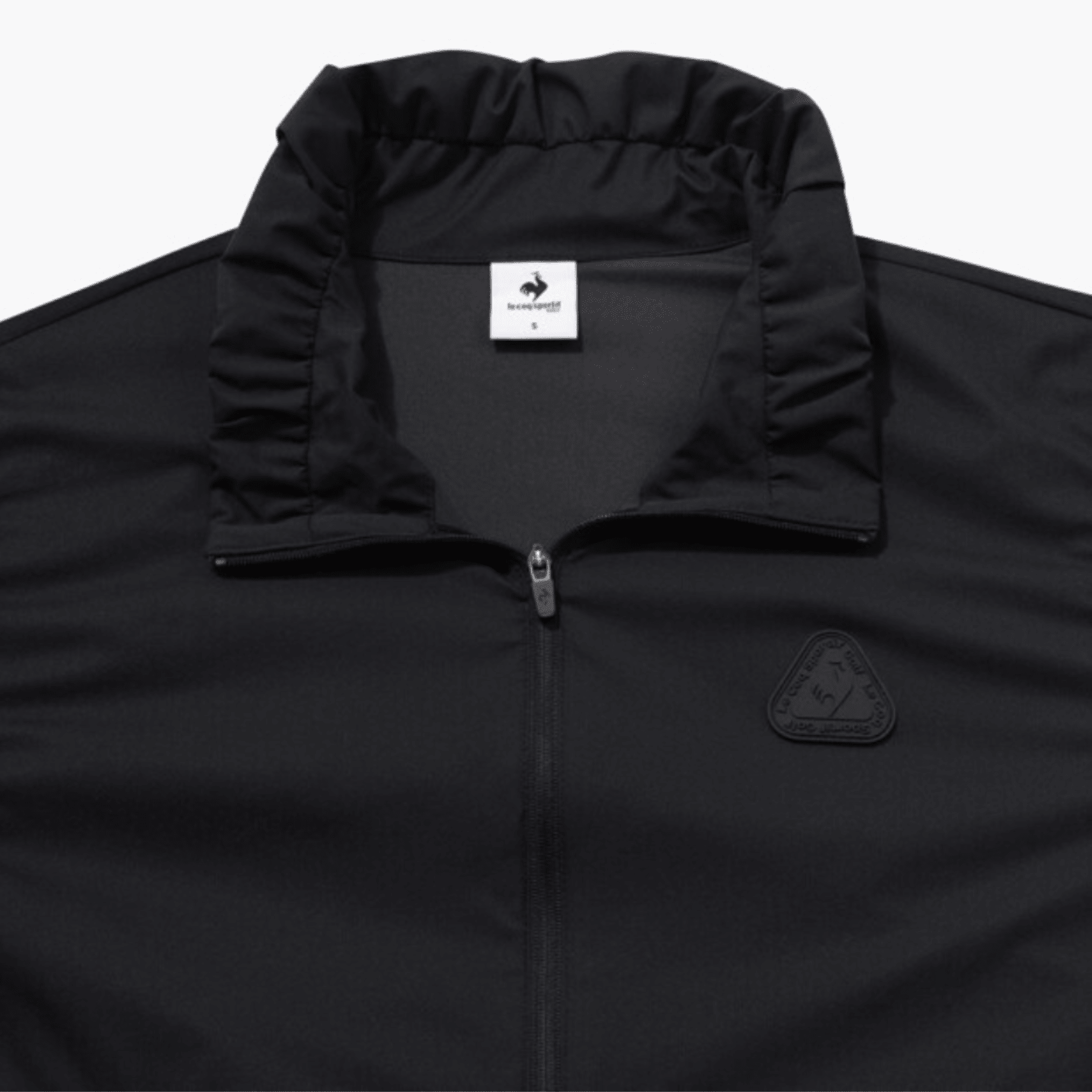 Women's Rooster Woven Stretch Vest - Black - Erthe Golf