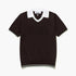 Le Coq Golf Textured Collar Sweater Black - Erthe Golf