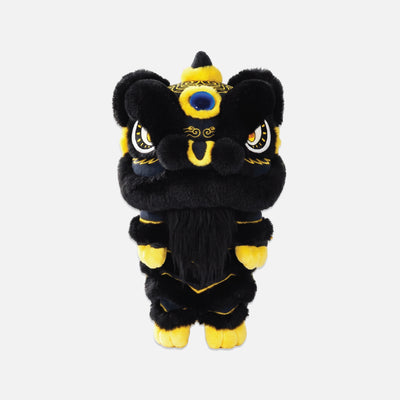 Lion Dance Golf Driver Cover - Black and Gold