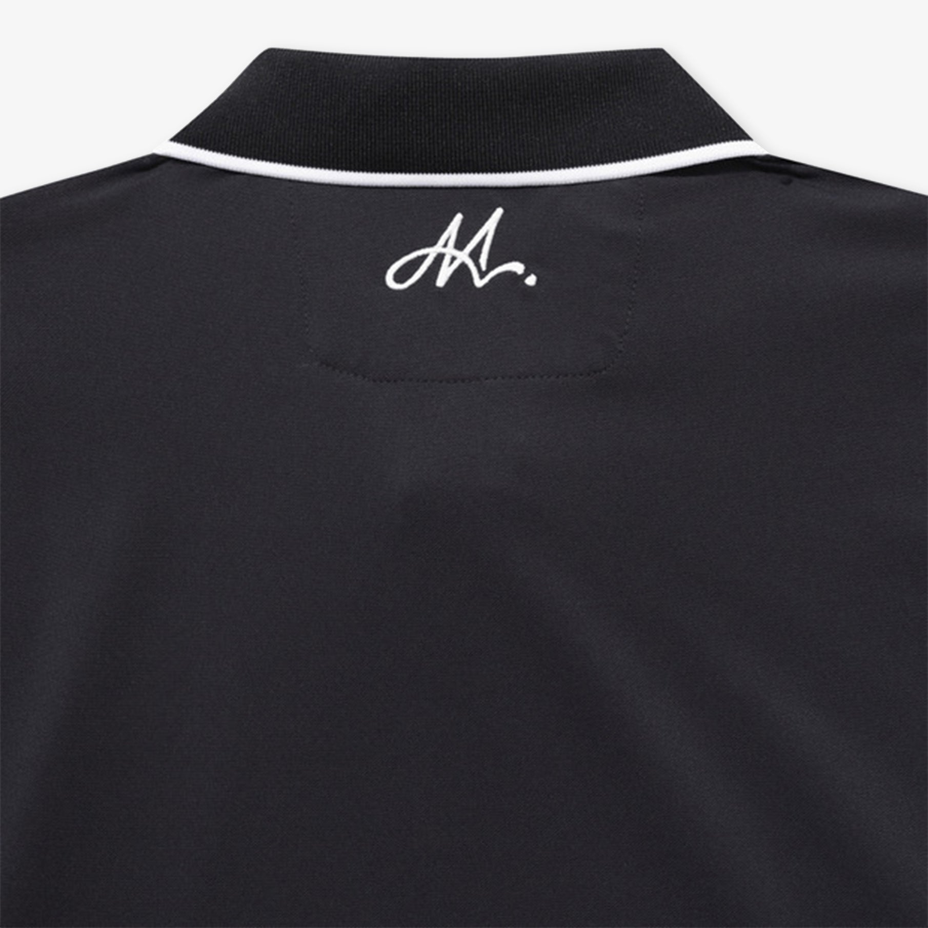 Munsingwear Men&#39;s Stretch Polo - Black - Erthe Golf