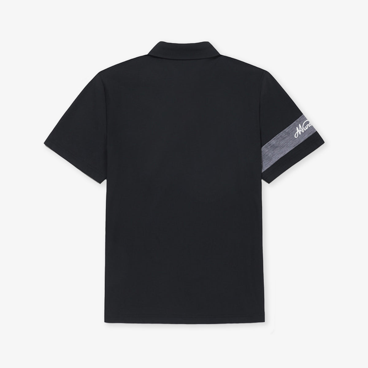 Munsingwear Men's Polo - Black - Erthe Golf