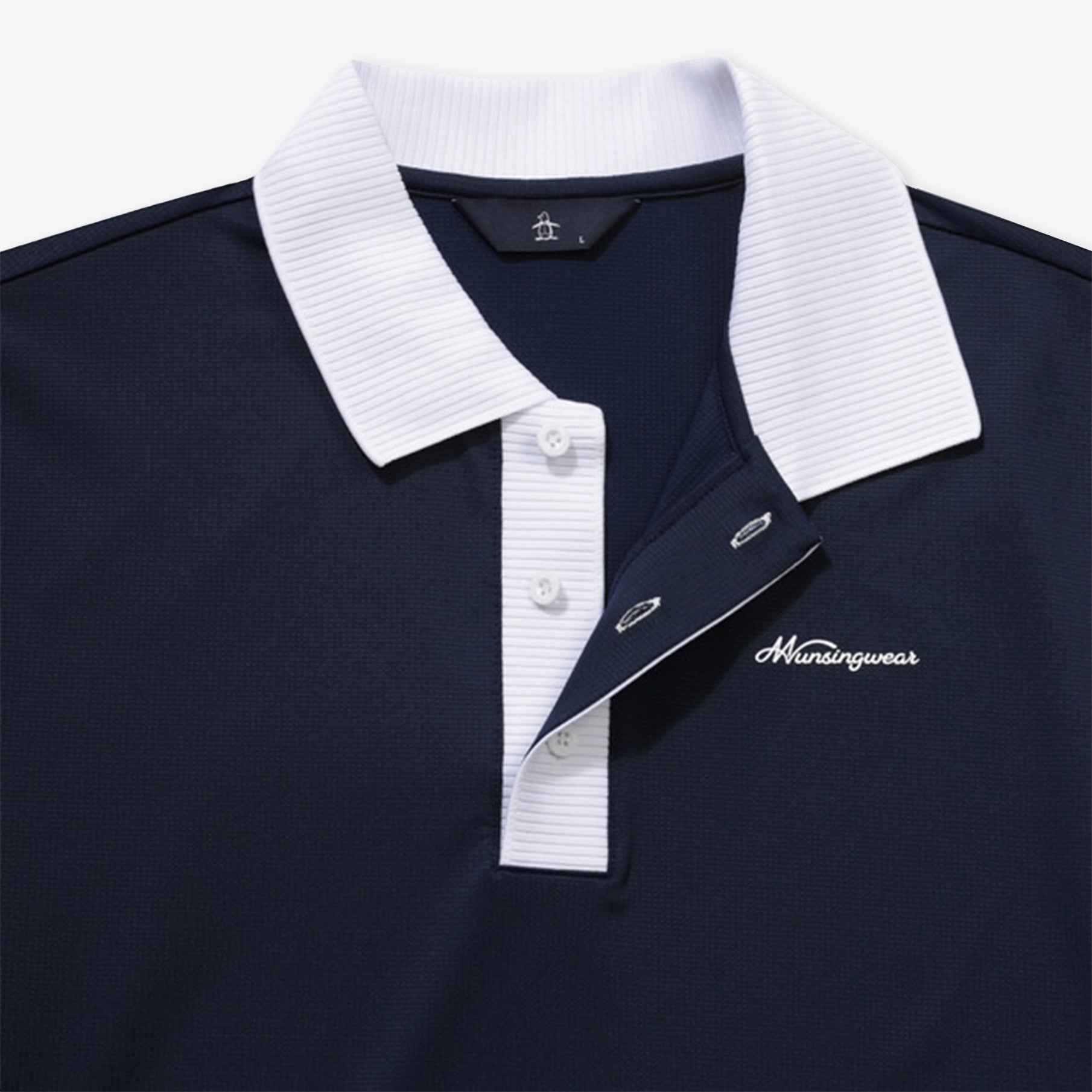 Munsingwear Men's Polo - Dark Navy - Erthe Golf