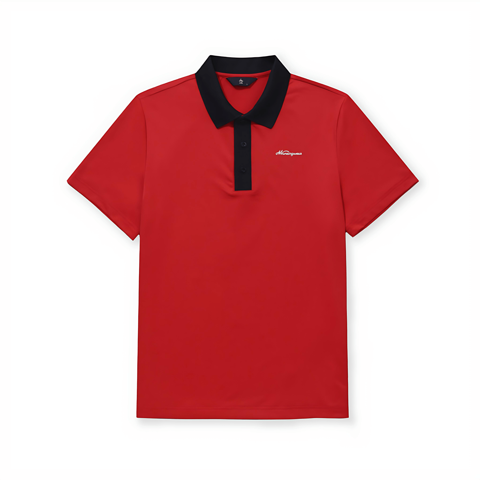 Munsingwear Men's Polo - Red - Erthe Golf
