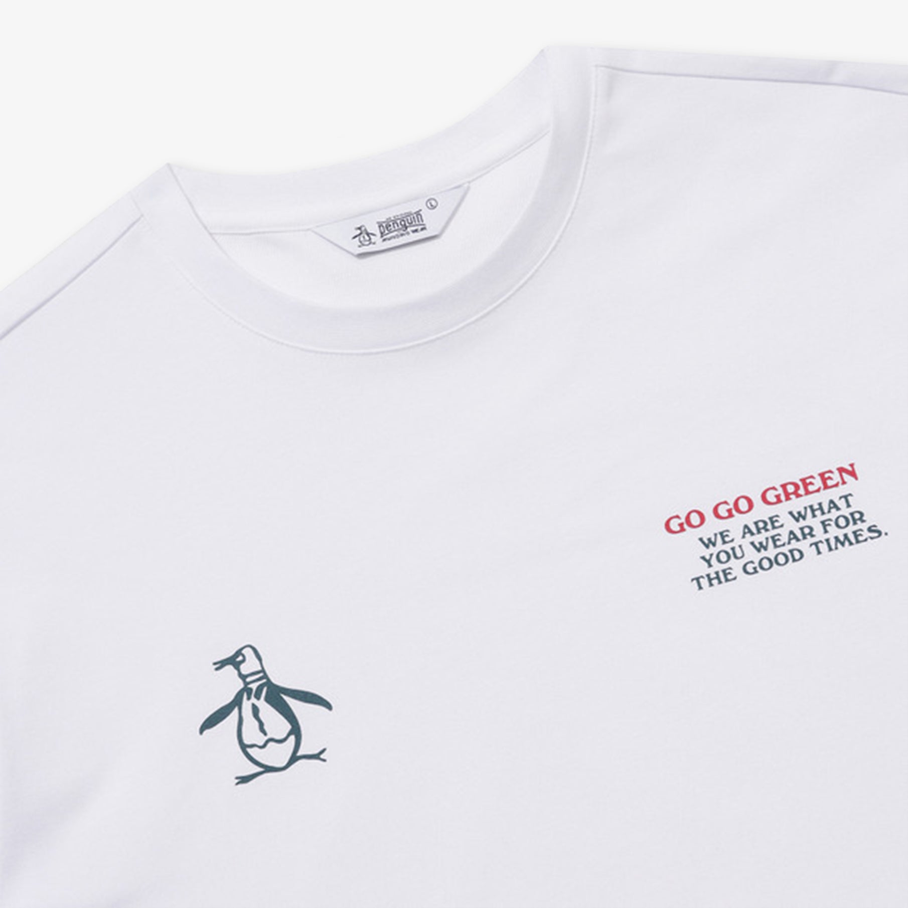 Munsingwear Men's Penguin T-Shirt - White - Erthe Golf