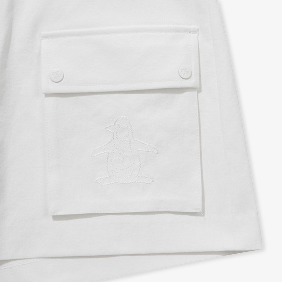 Munsingwear Women's Pocket Shorts - White - Erthe Golf
