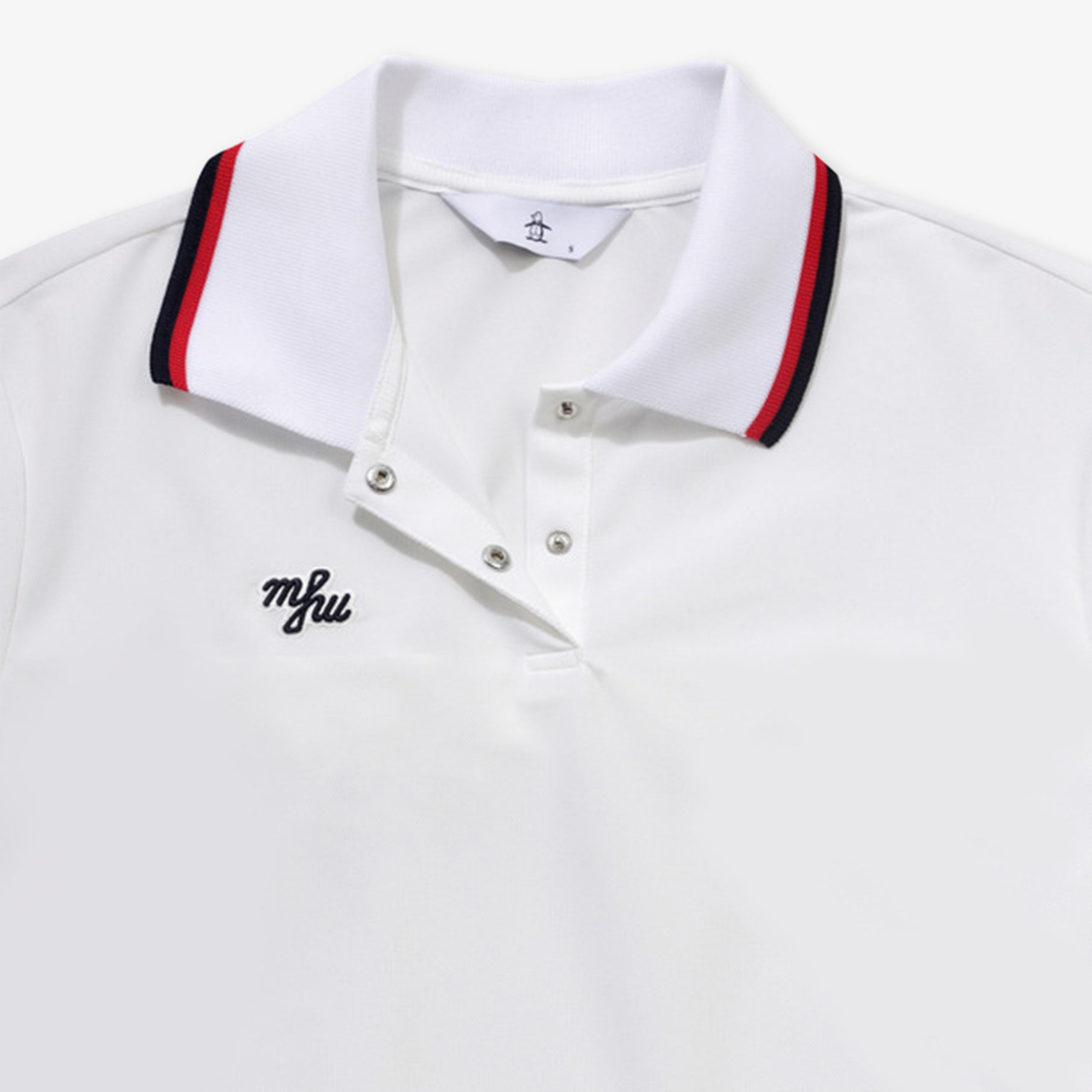 Munsingwear Women's Polo - White - Erthe Golf