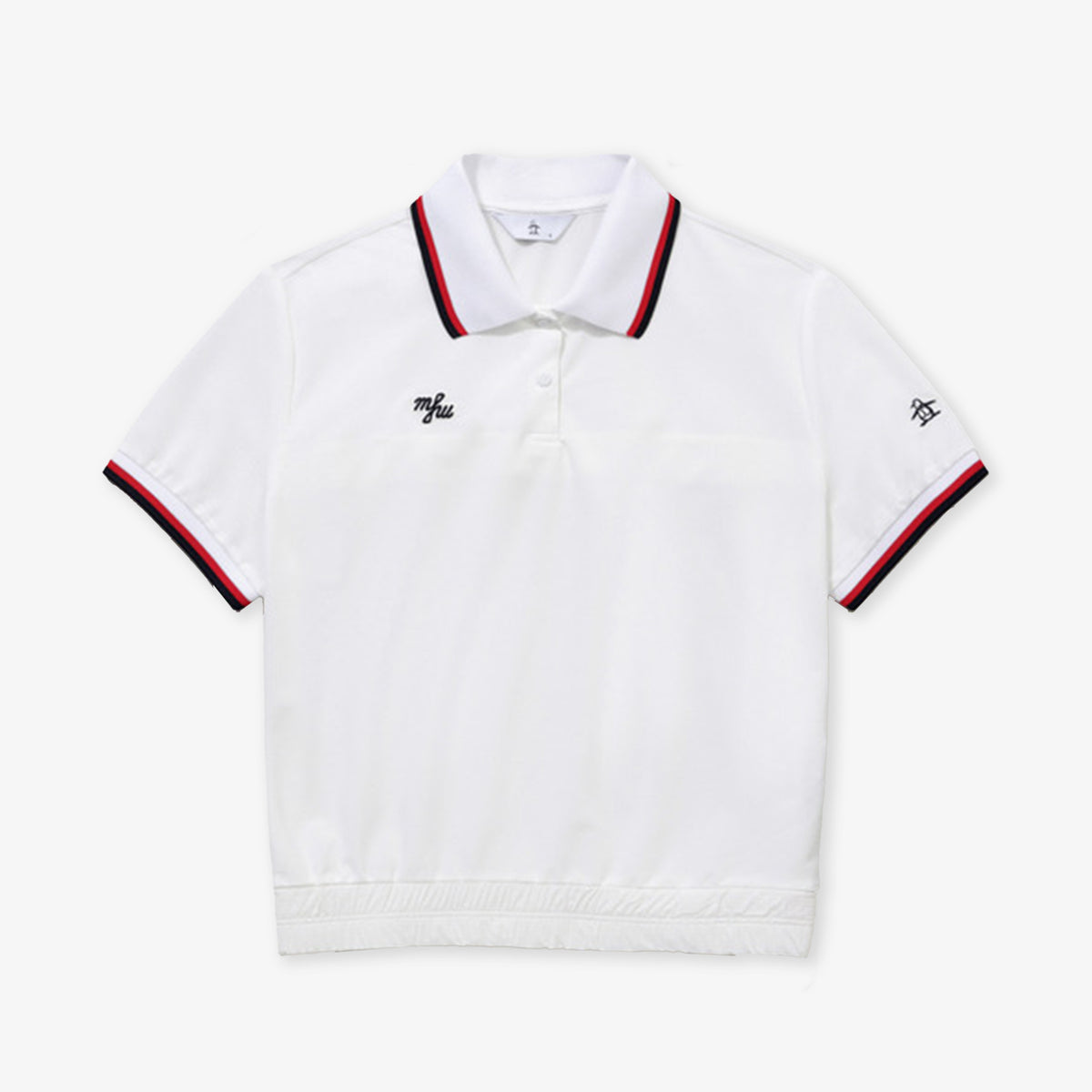 Munsingwear Women's Polo - White - Erthe Golf