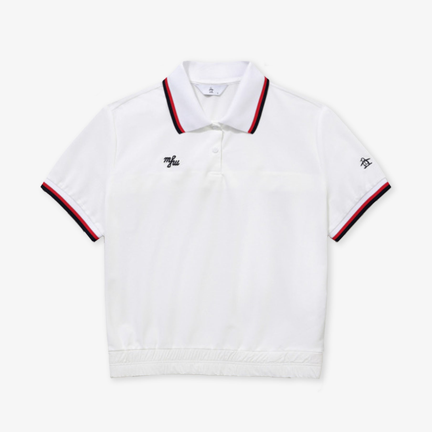 Munsingwear Women's Polo - White - Erthe Golf