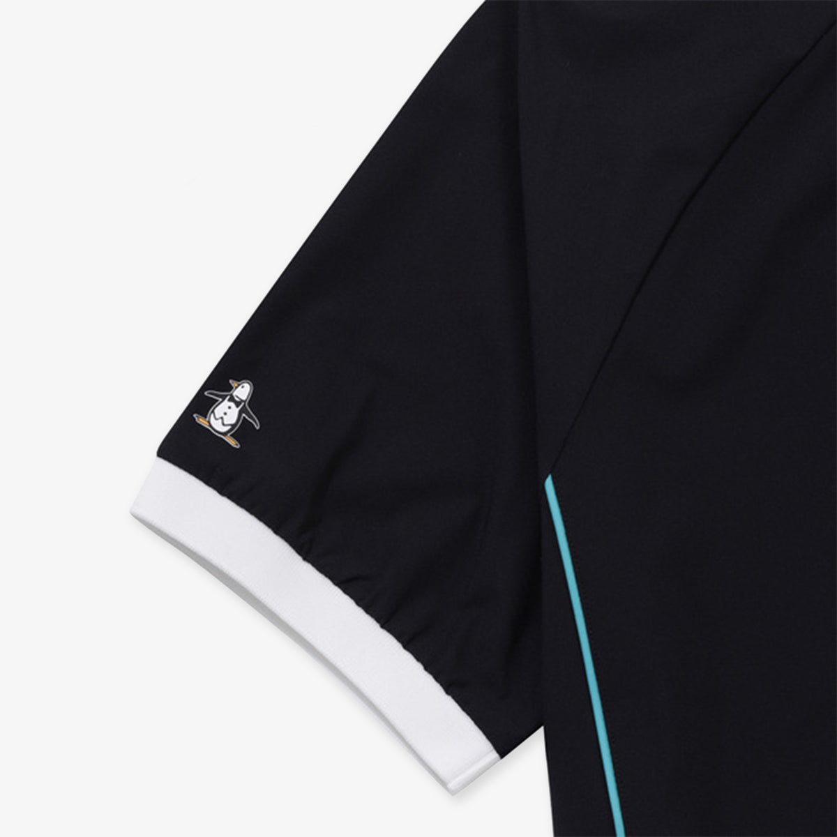 Munsingwear Women's Short - Sleeve Top - Black - Erthe Golf