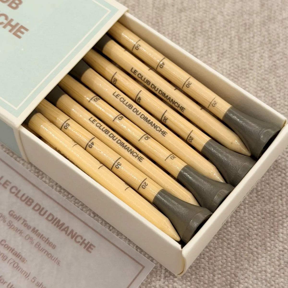 Match Box Golf Tees - Blue
