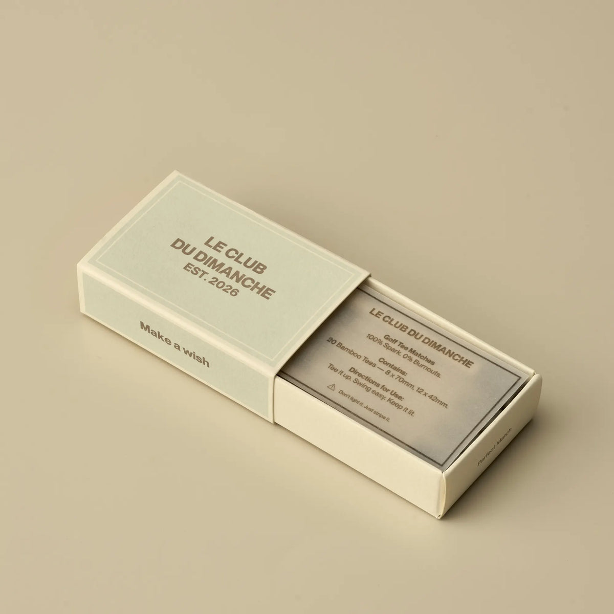 Match Box Golf Tees - Blue