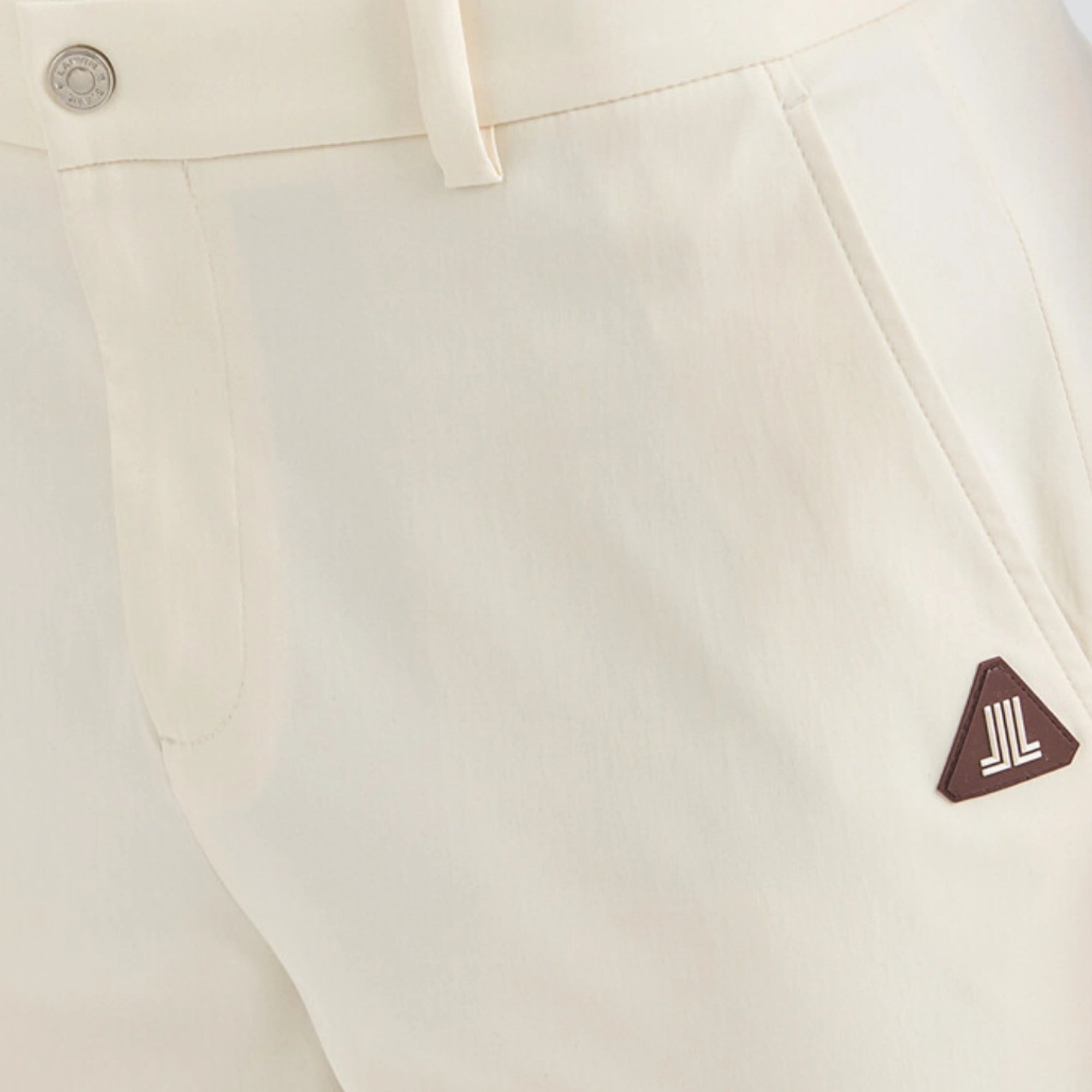 Men's Back - Banded Shorts - Cream - Erthe Golf
