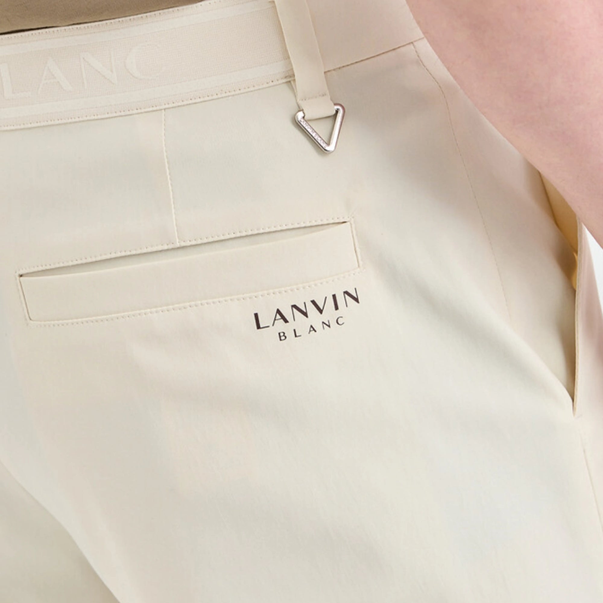 Men's Back - Banded Shorts - Cream - Erthe Golf