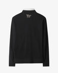 Men's Collared V - Neck Sweater - Black - Erthe Golf