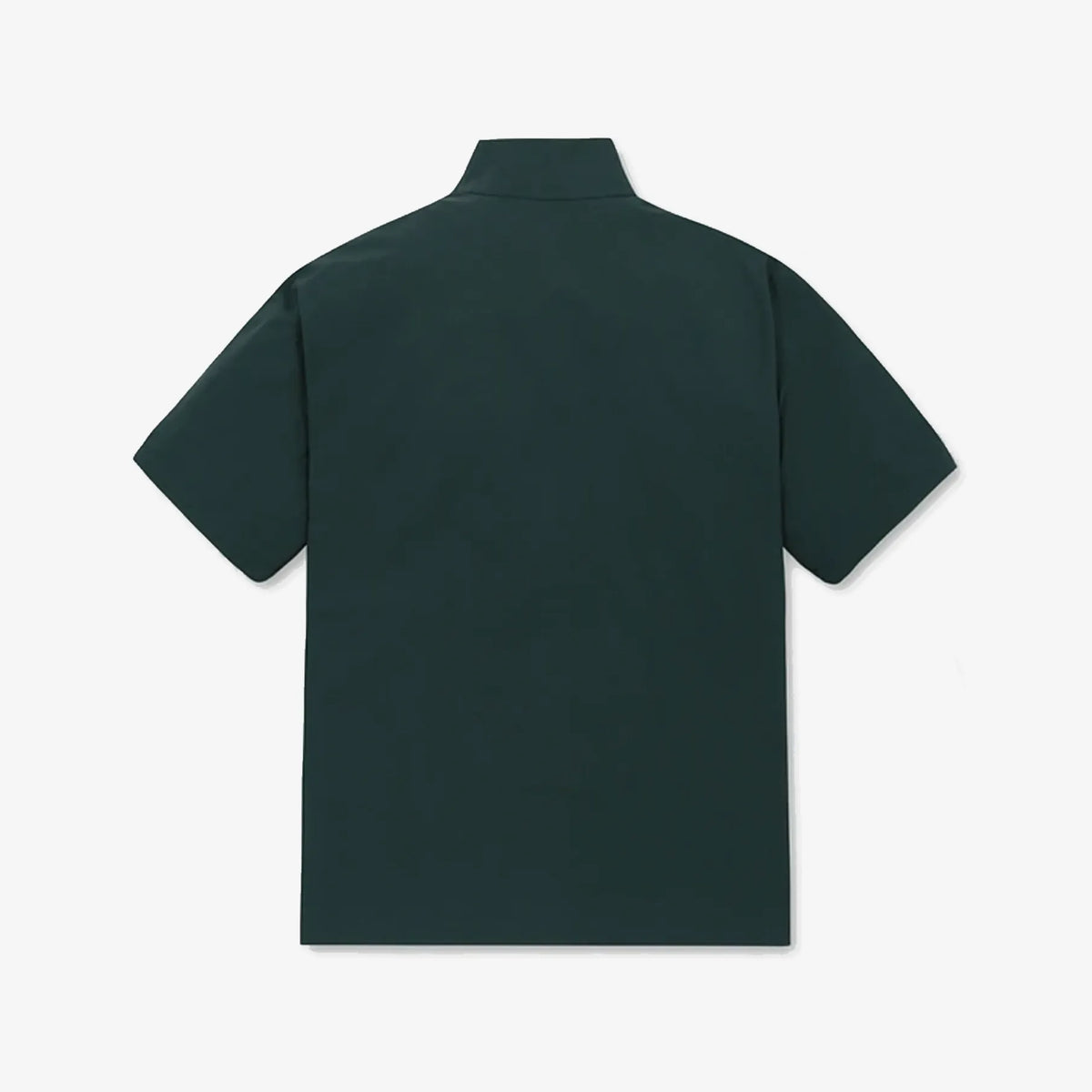 Men's Contrast Half - Zip Pullover - Green - Erthe Golf