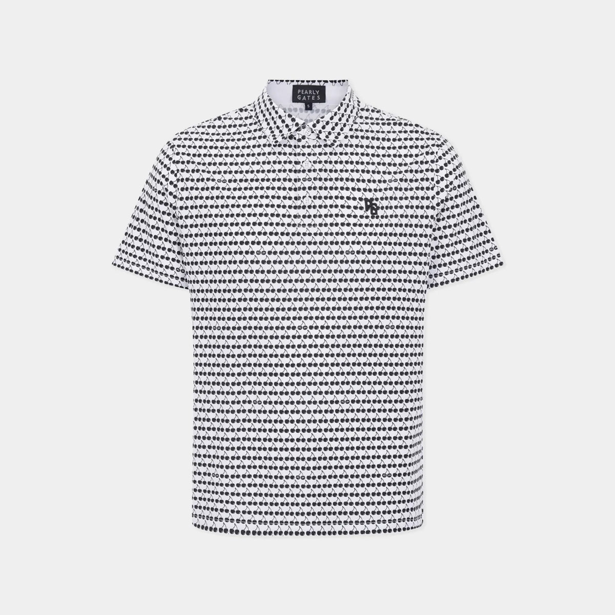 Men's Fruit Print Cooling Tee - Black - Erthe Golf