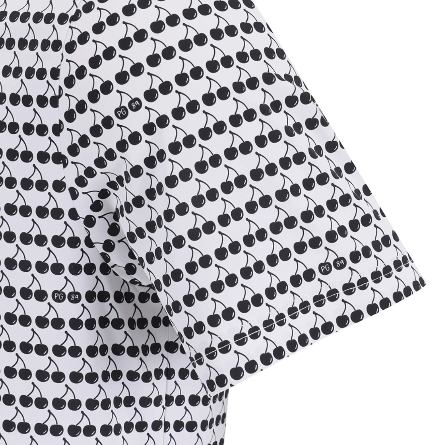 Men's Fruit Print Cooling Tee - Black - Erthe Golf