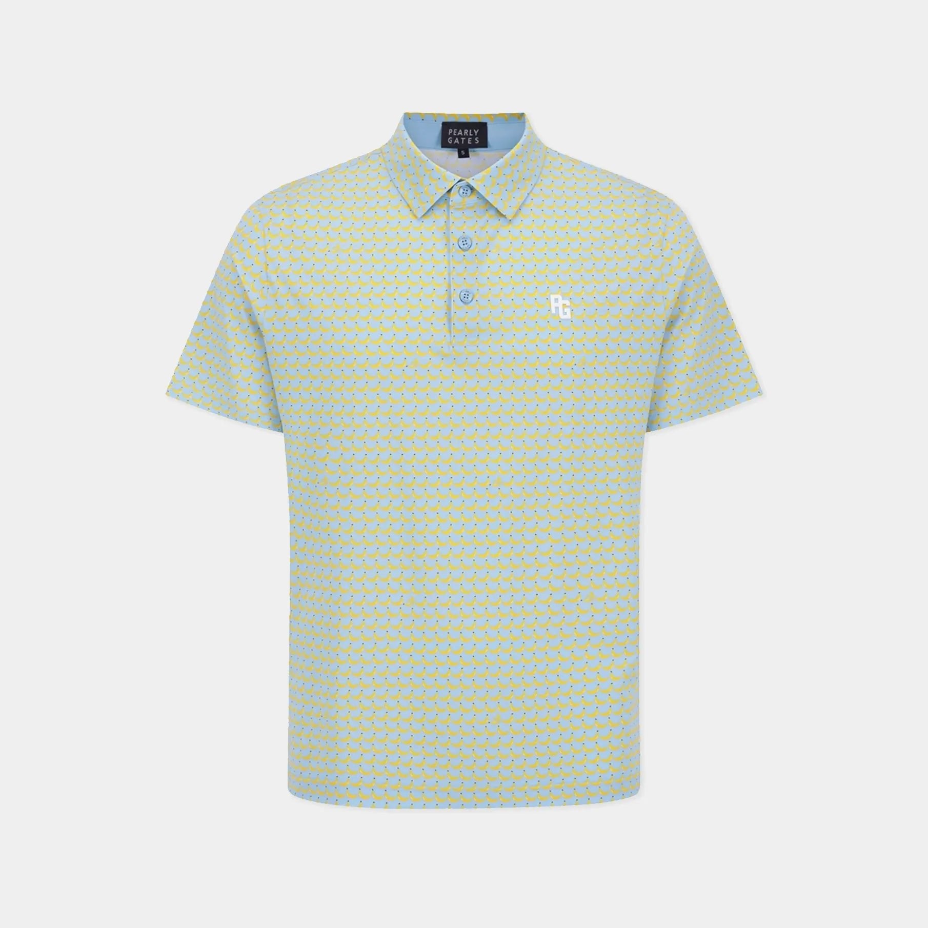 Men's Fruit Print Cooling Tee - Blue - Erthe Golf
