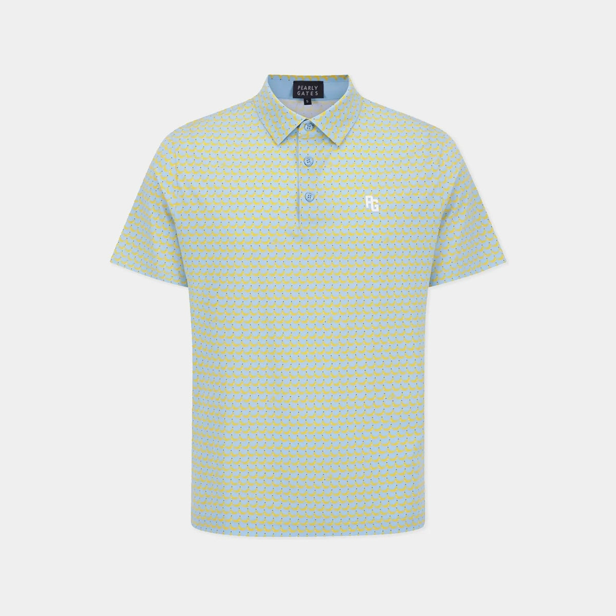 Men's Fruit Print Cooling Tee - Blue - Erthe Golf