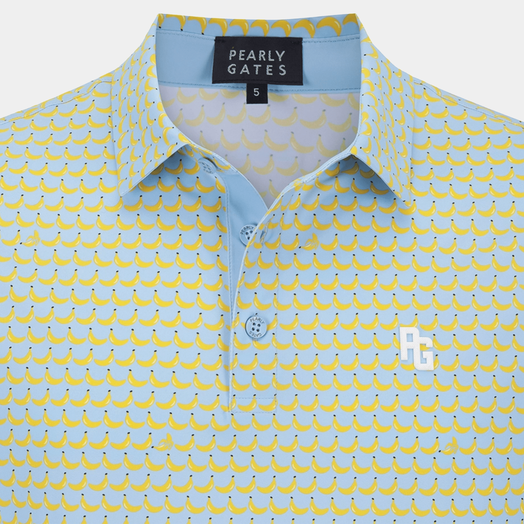 Men's Fruit Print Cooling Tee - Blue - Erthe Golf