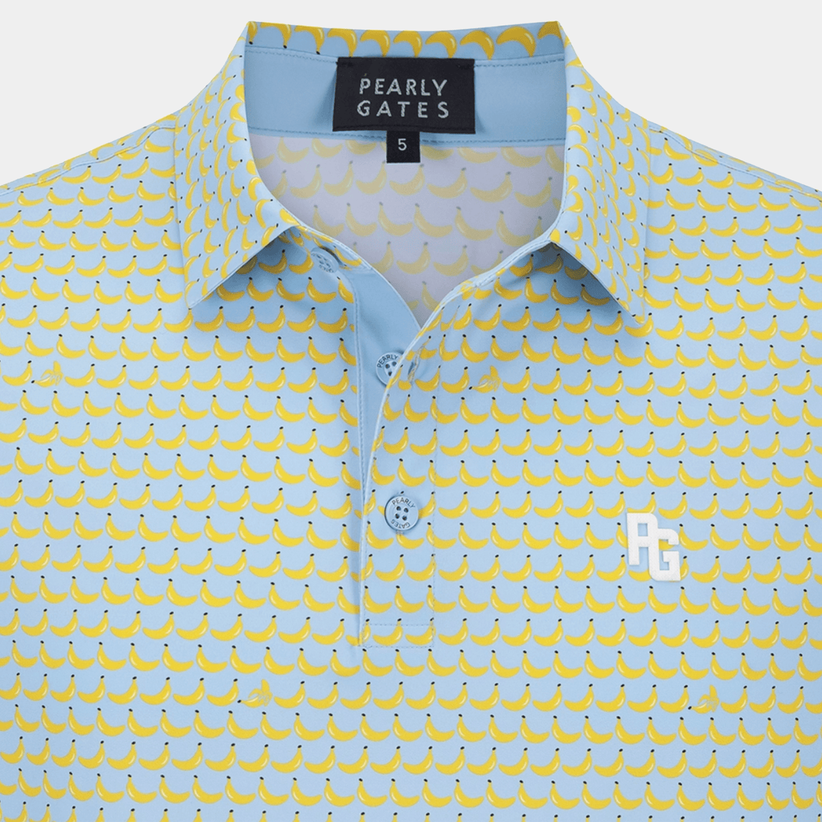 Men's Fruit Print Cooling Tee - Blue - Erthe Golf