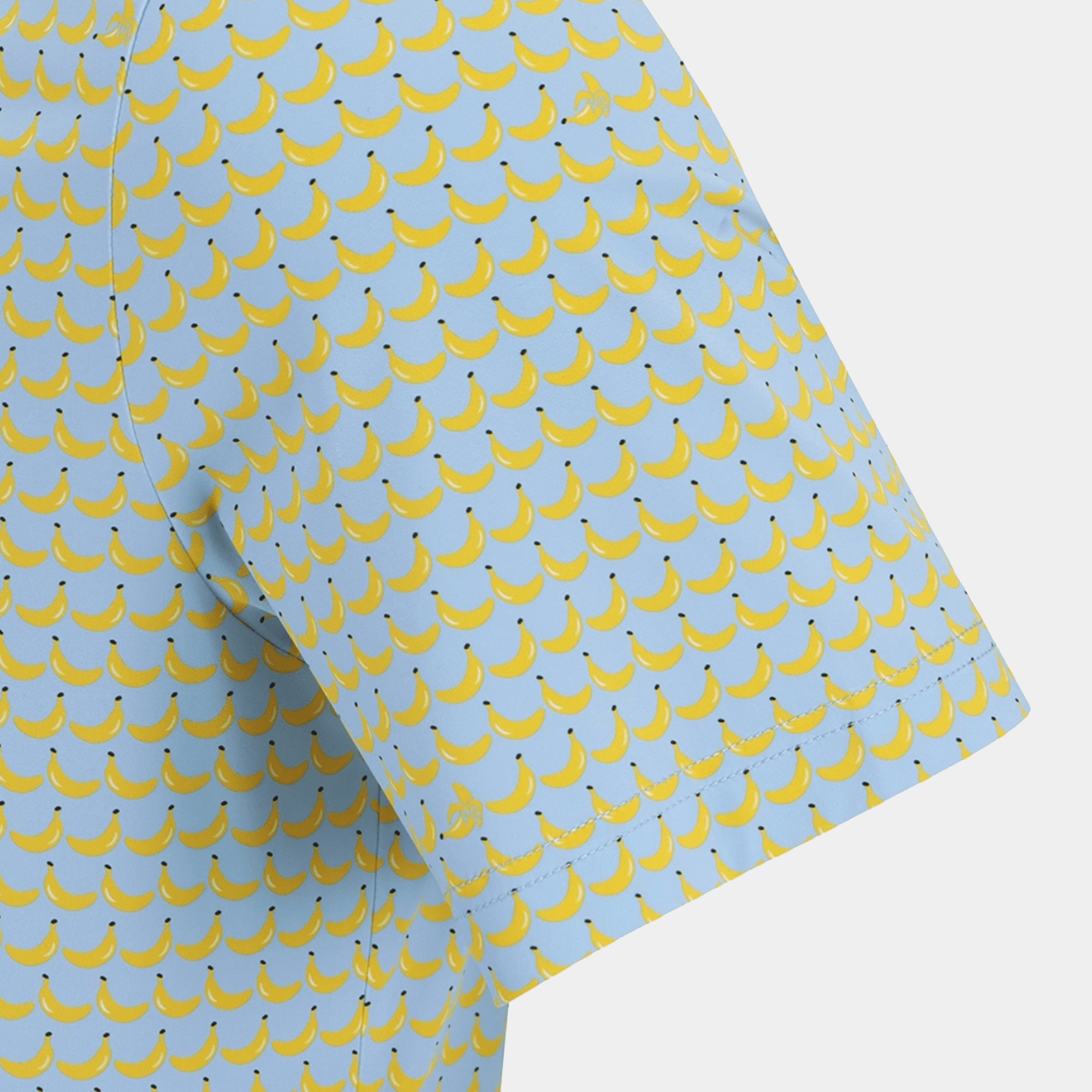 Men's Fruit Print Cooling Tee - Blue - Erthe Golf