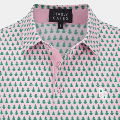 Men's Fruit Print Cooling Tee - Pink - Erthe Golf