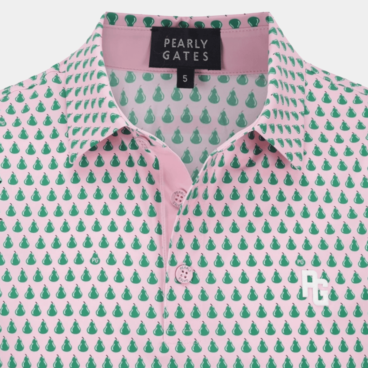 Men's Fruit Print Cooling Tee - Pink - Erthe Golf