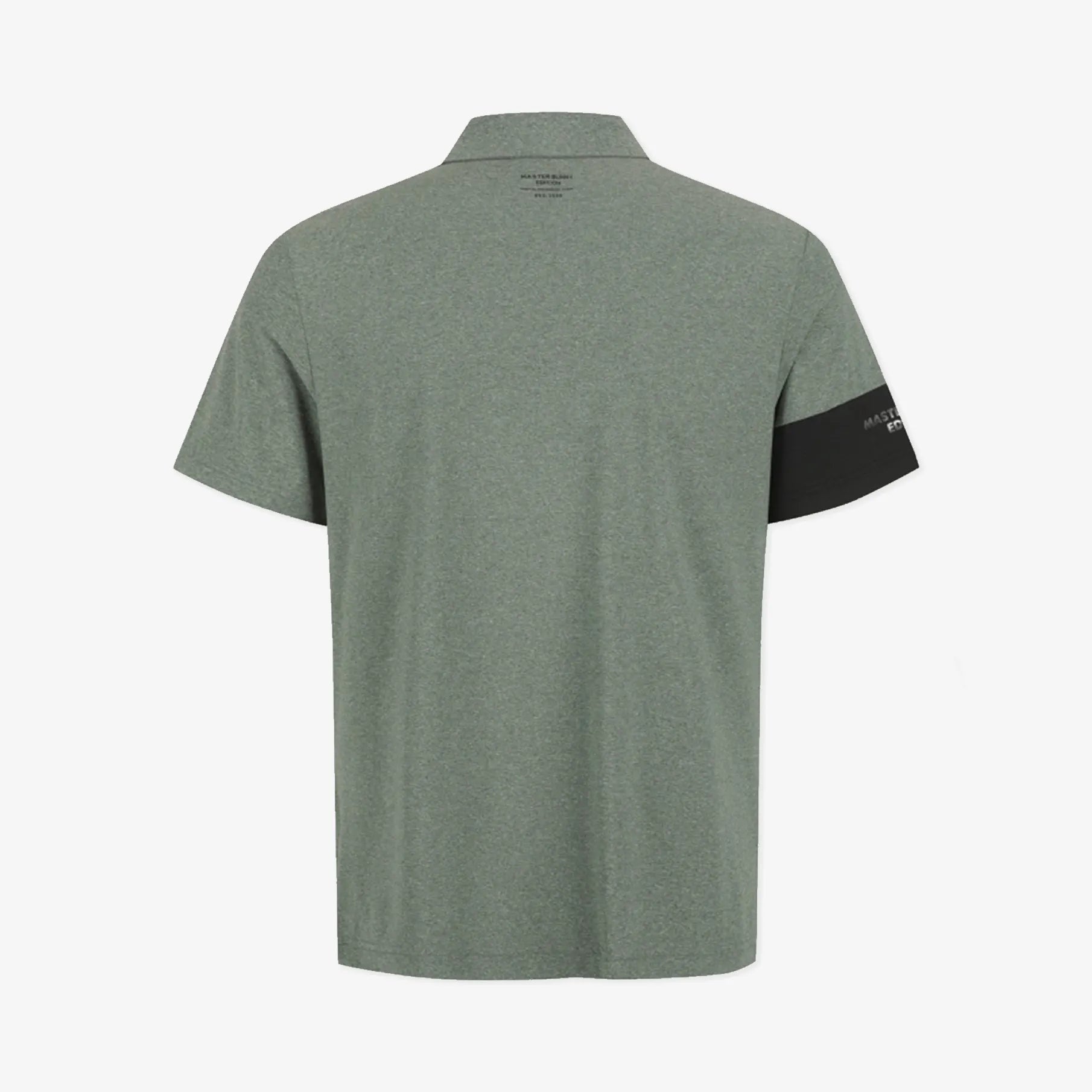 Men's Melange Polo - Khaki - Erthe Golf