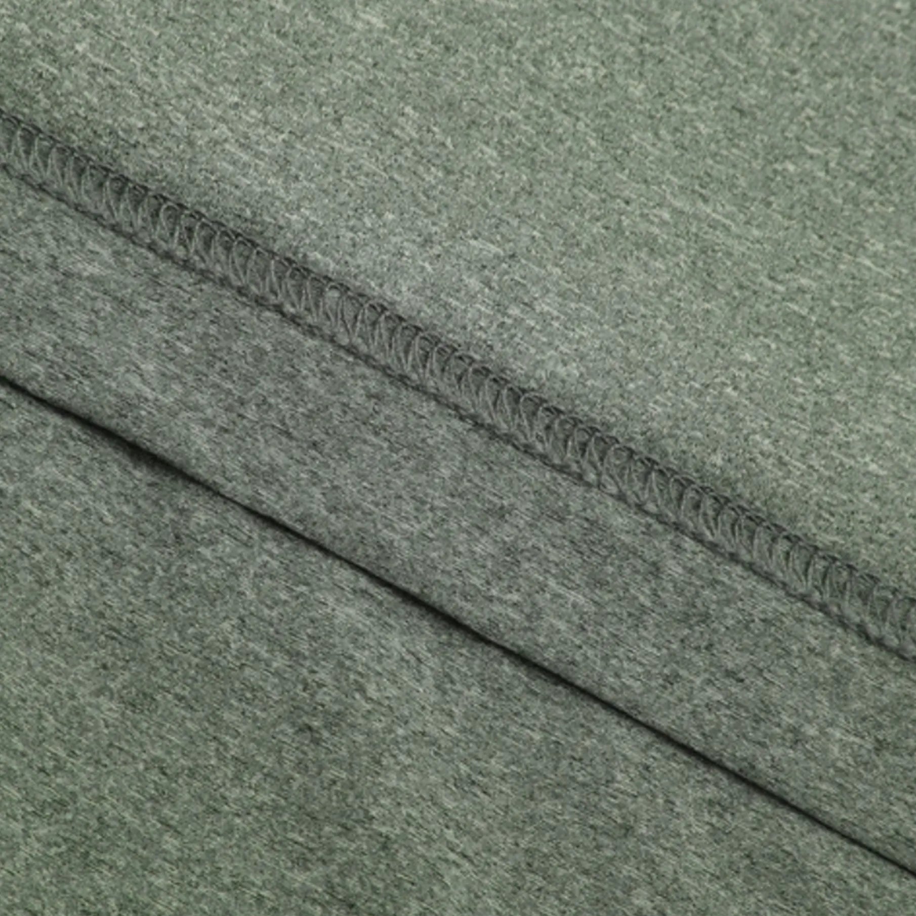 Men's Melange Polo - Khaki - Erthe Golf
