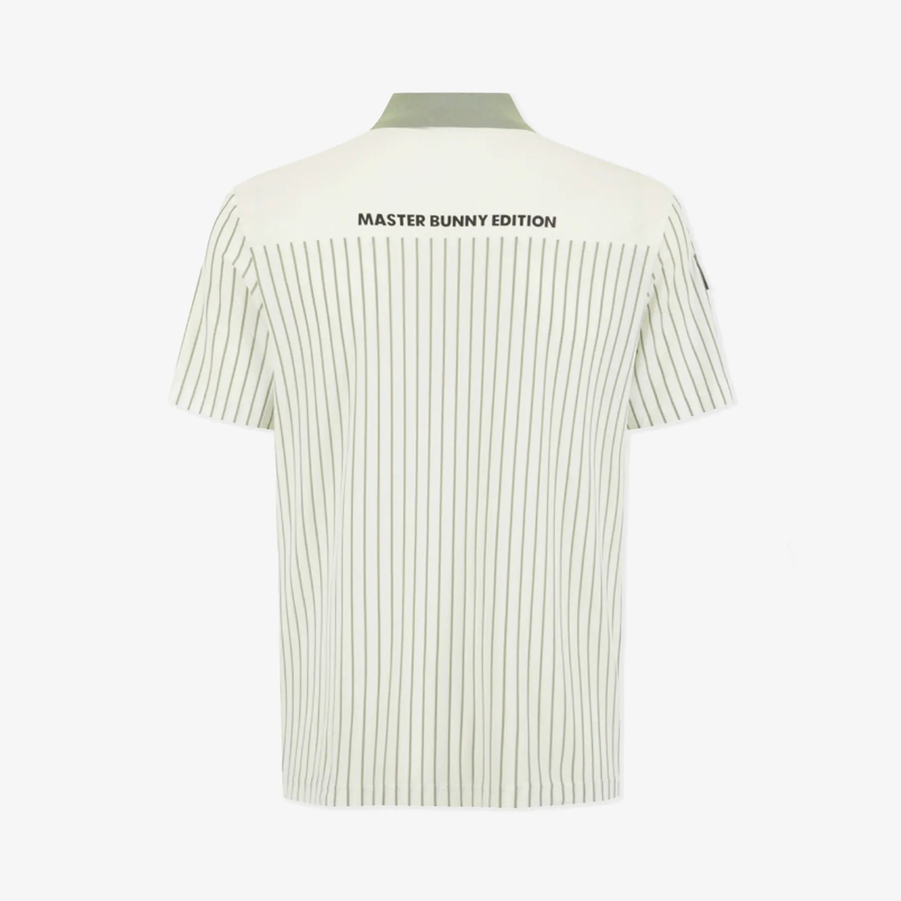 Men's Stripe Polo - Khaki - Erthe Golf