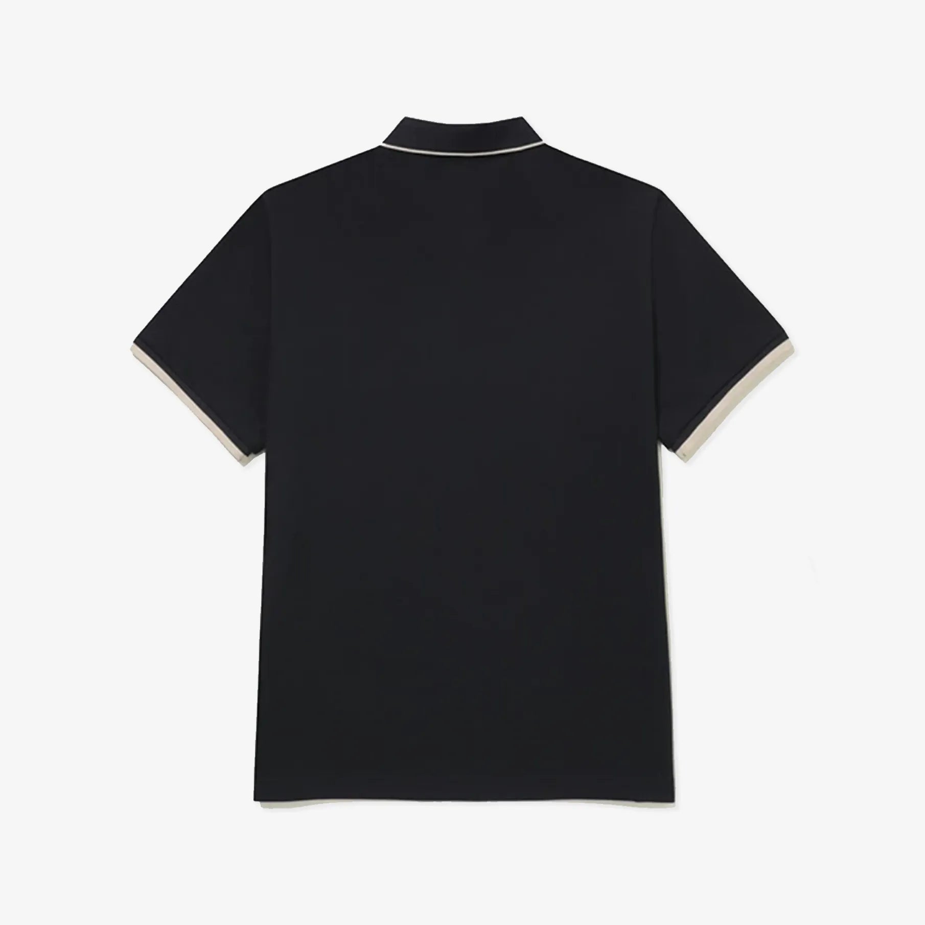 Men's Tipped Polo - Black - Erthe Golf