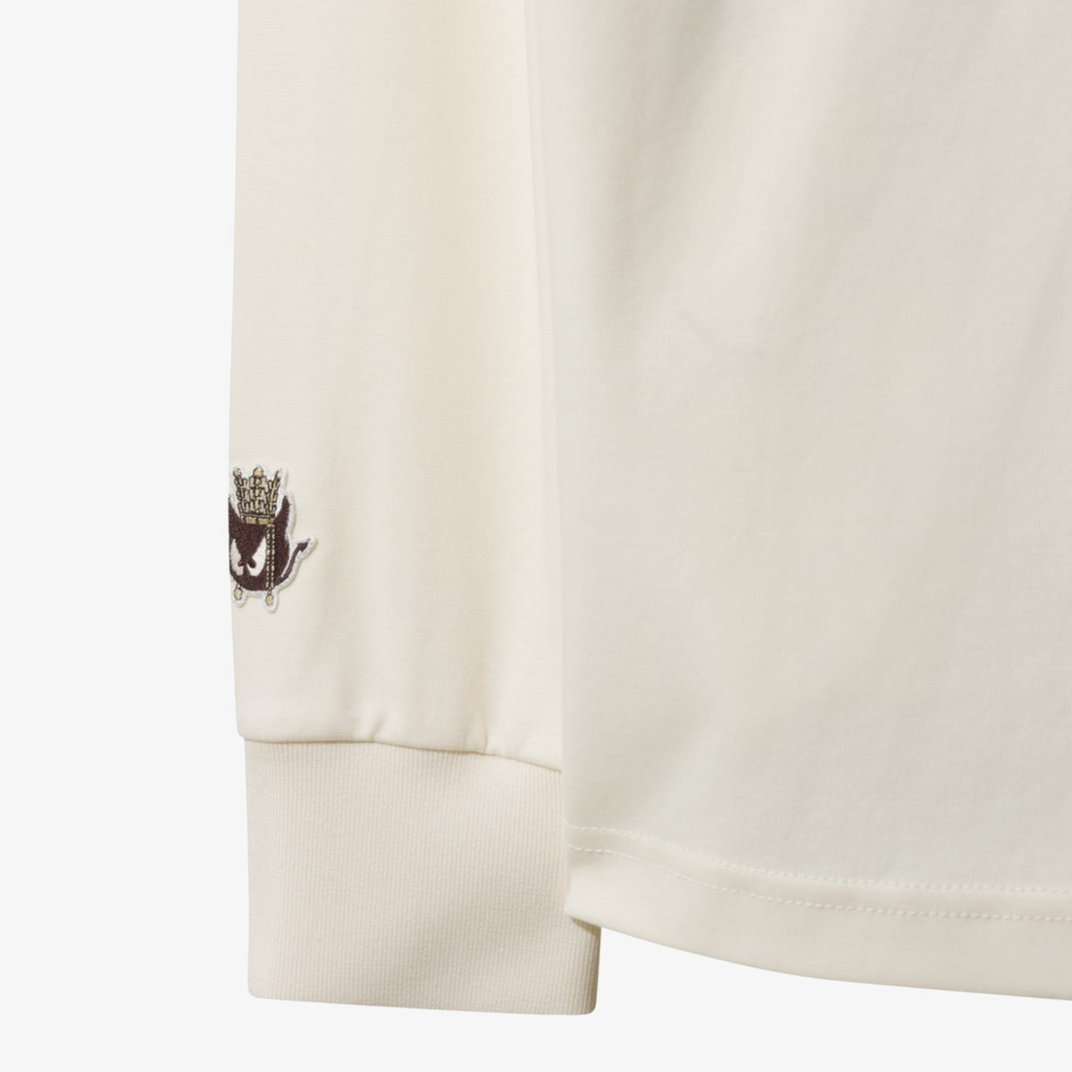 Men's Waacky Crewneck Top - Ivory - Erthe Golf