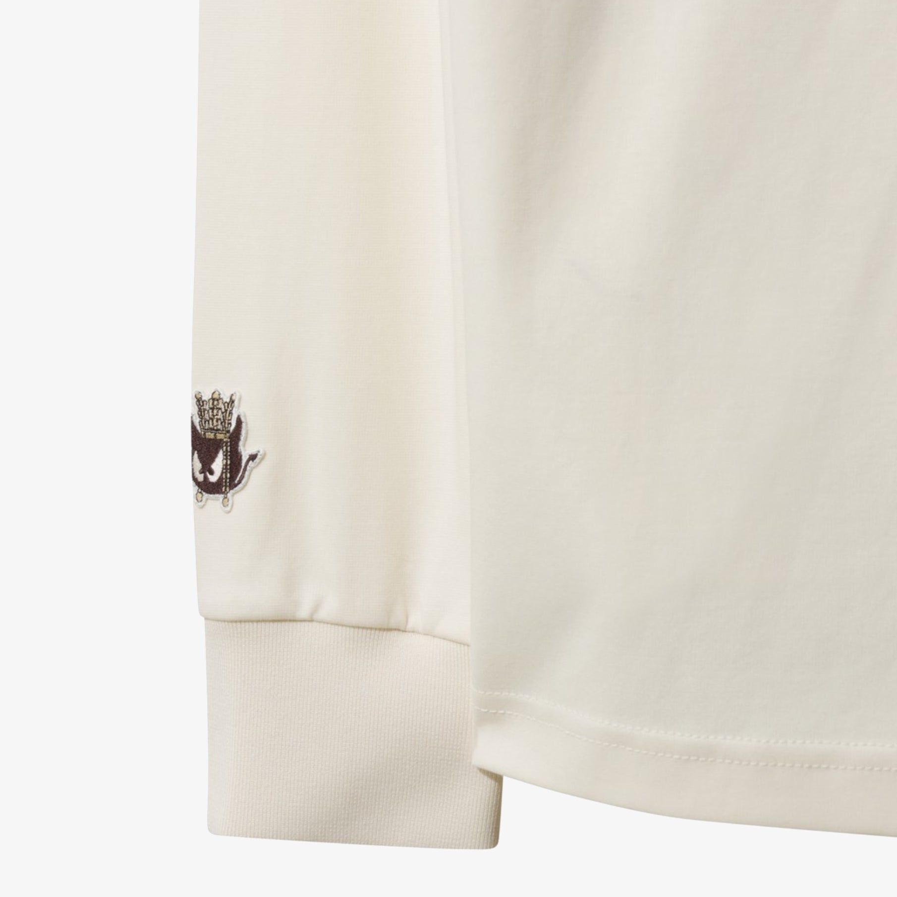 Men's Waacky Crewneck Top - Ivory - Erthe Golf