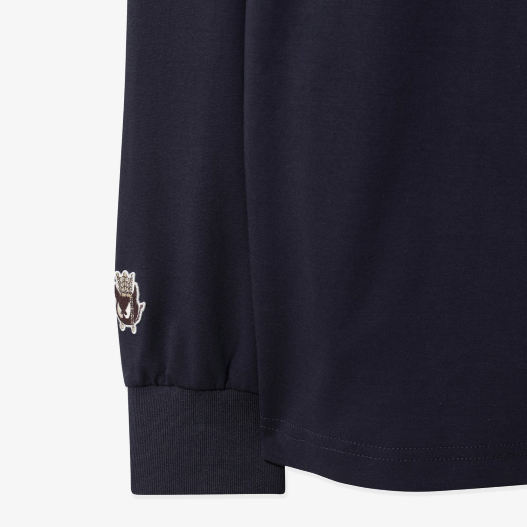 Men's Waacky Crewneck Top - Navy - Erthe Golf