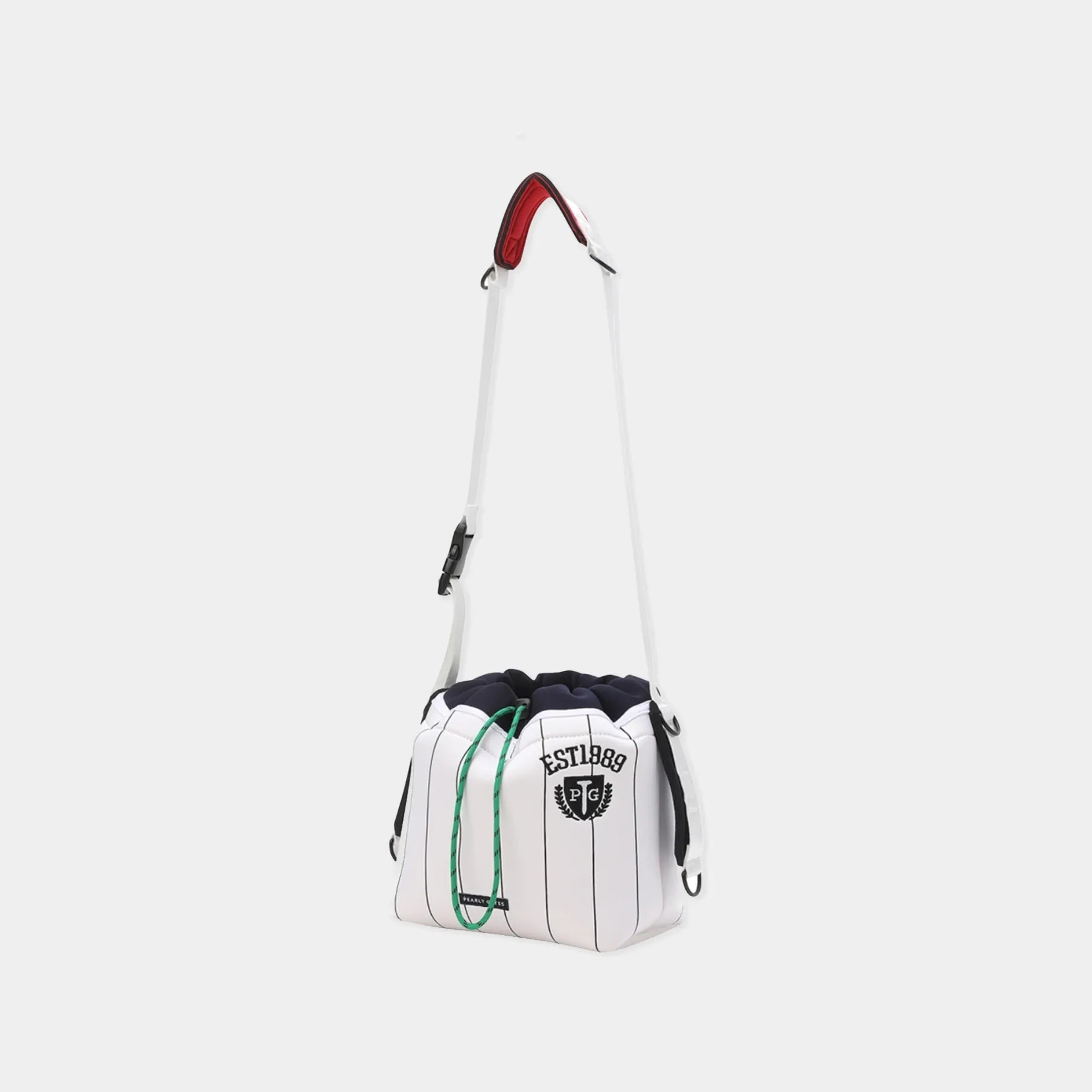 Neoprene String Tote - White - Erthe Golf