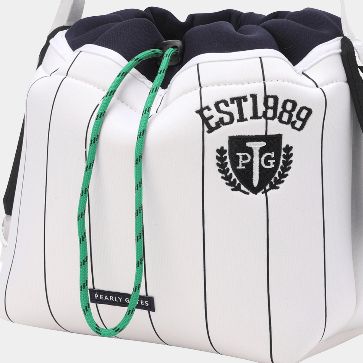 Neoprene String Tote - White - Erthe Golf