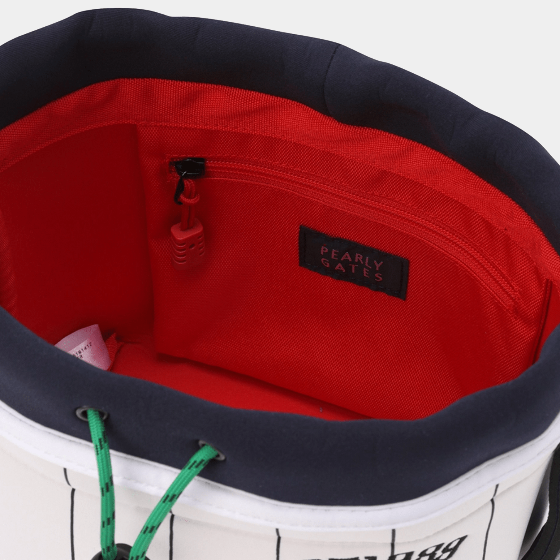 Neoprene String Tote - White - Erthe Golf