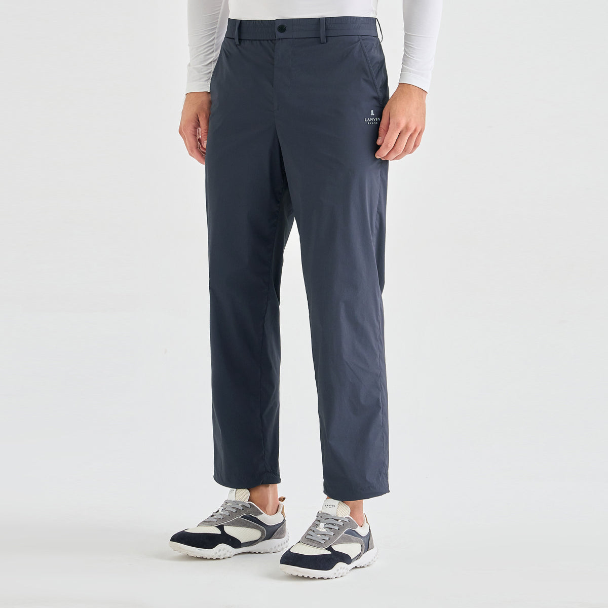 Men's Stretch Drawstring Pants - Dark Navy