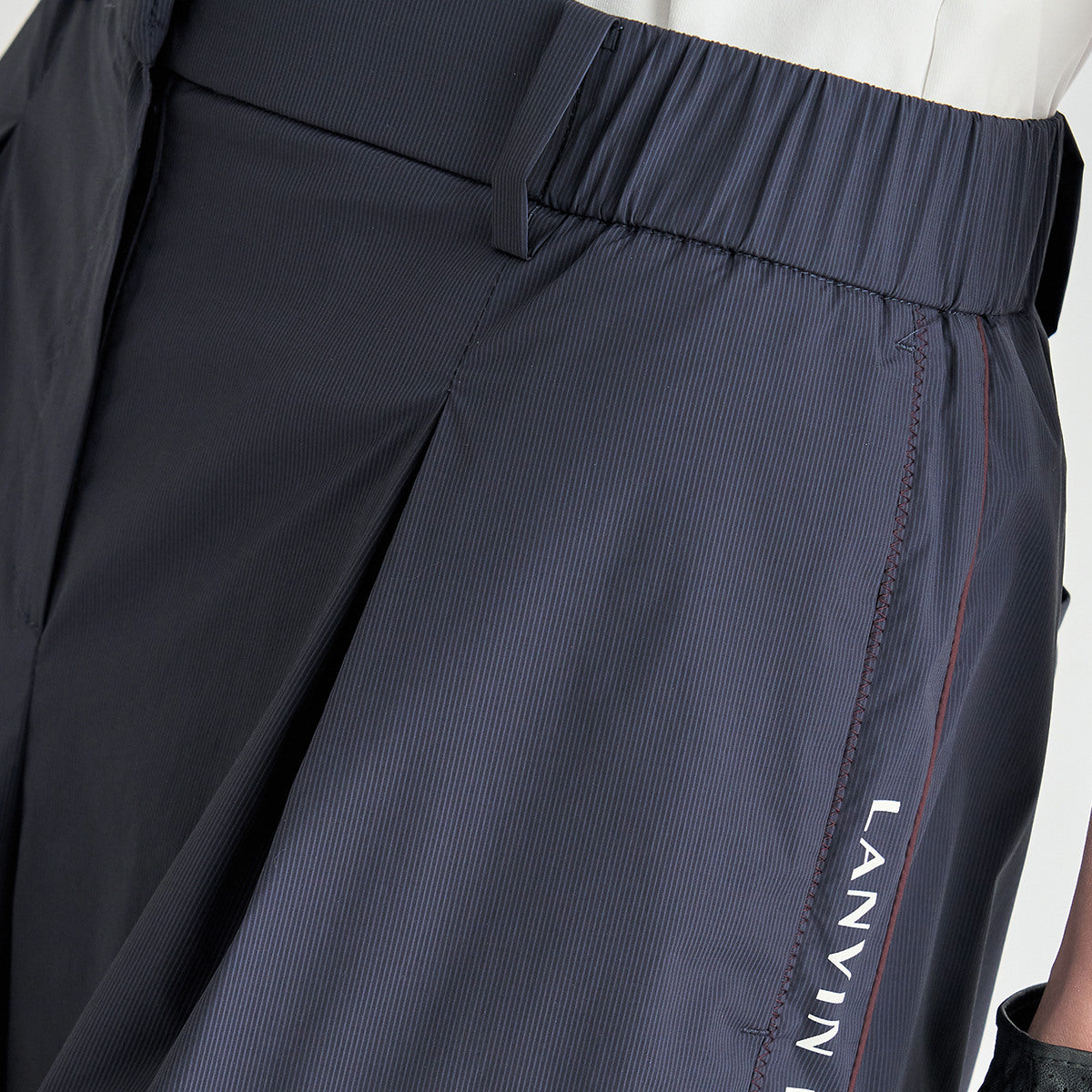 Women's Stretch Wide-Leg Pants - Dark Navy