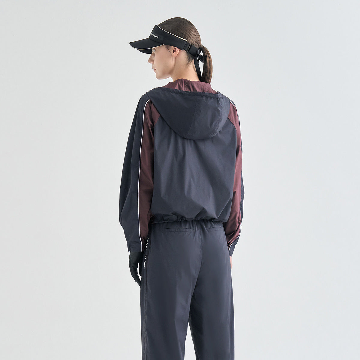 Women's Stretch Wide-Leg Pants - Dark Navy