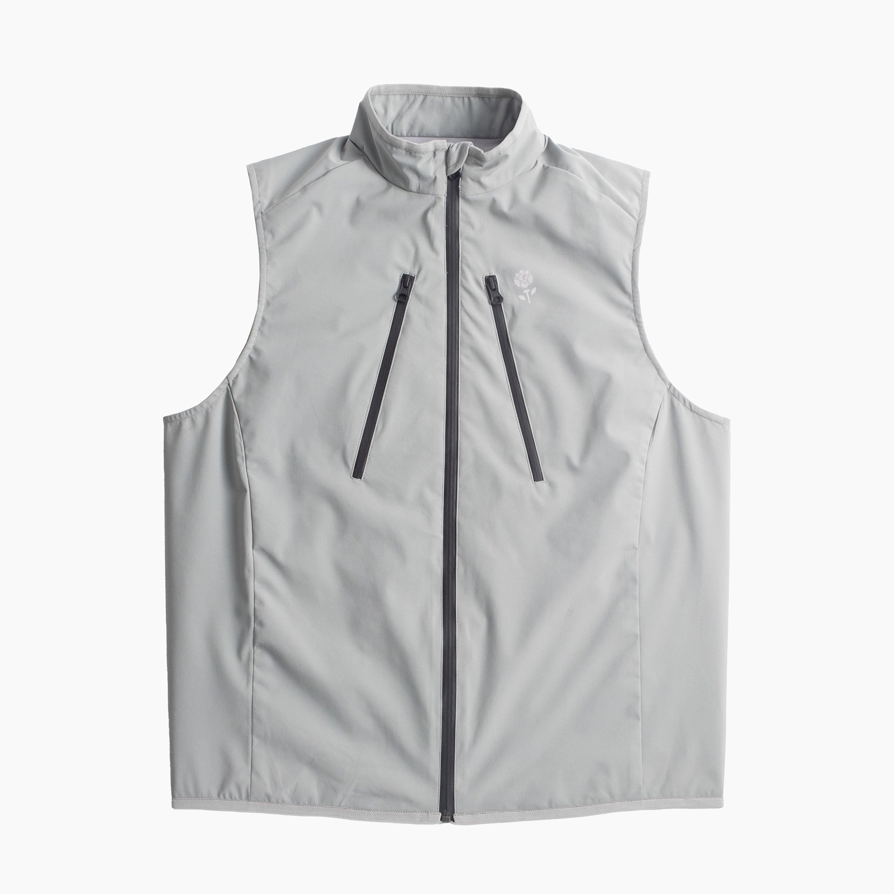 Fiori Golf Men's Performance Vest - Gray | Erthe Golf
